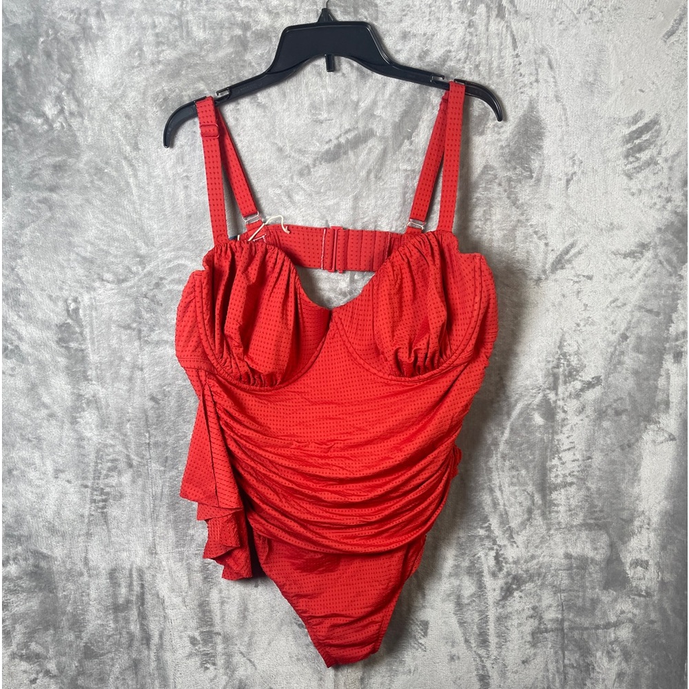 Brand new orange swimsuit, size 2X